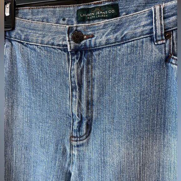 Ralph Lauren Capri jeans classic mid calf size 18 W - Picture 8 of 13